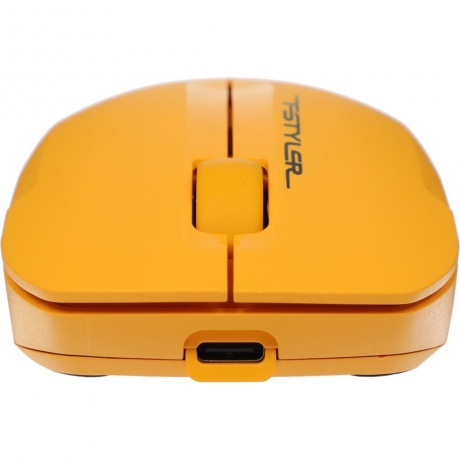 Мышь A4Tech Fstyler FG15CS Air2 желтый - фото 5