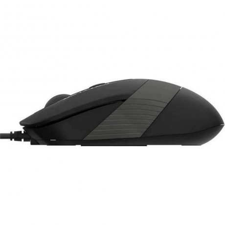 Мышь A4Tech Fstyler FM10S черный/серый (FM10S USB GREY) - фото 2