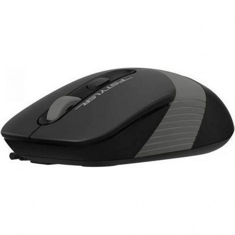 Мышь A4Tech Fstyler FM10S черный/серый (FM10S USB GREY) - фото 3