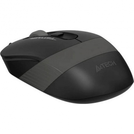Мышь A4Tech Fstyler FM10S черный/серый (FM10S USB GREY) - фото 4