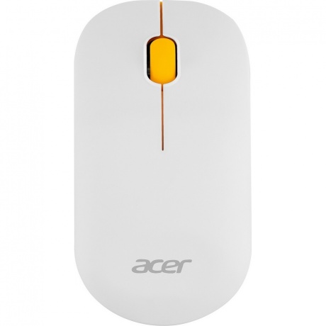 Мышь Acer OMR200 белый/желтый (ZL.MCEEE.020) - фото 1