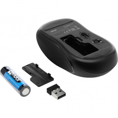 Мышь Acer OMR303 черный (ZL.MCECC.01Y) - фото 5