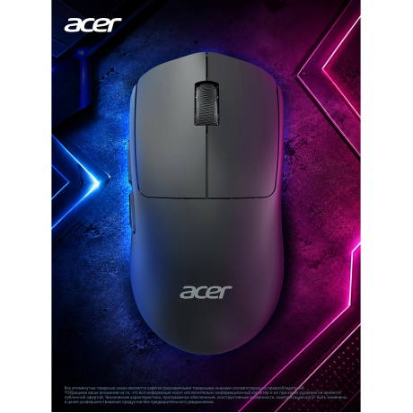 Мышь Acer OMR401 черный (ZL.MCECC.05C) - фото 14