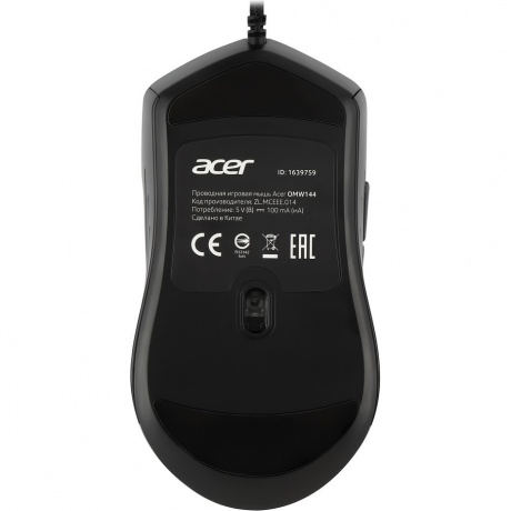 Мышь Acer OMW144 черный (ZL.MCEEE.014) - фото 2