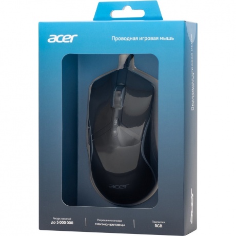 Мышь Acer OMW144 черный (ZL.MCEEE.014) - фото 9