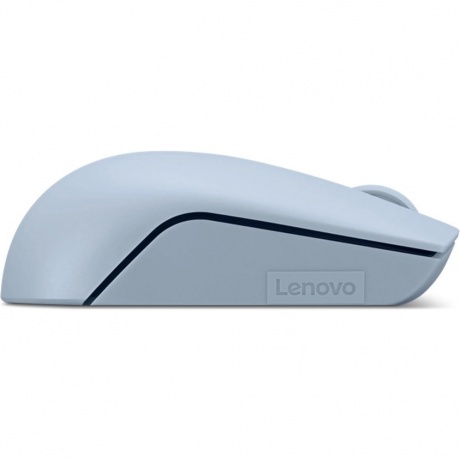 Мышь Lenovo 300 Wireless Compact светло-голубой (GY51L15679) - фото 3