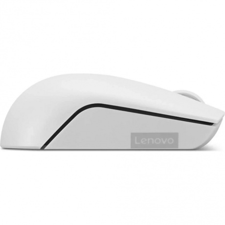 Мышь Lenovo 300 Wireless Compact светло-серый (GY51L15677) - фото 4