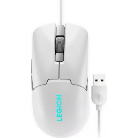 Мышь Lenovo Legion M300s RGB Gaming белый (GY51H47351) - фото 13