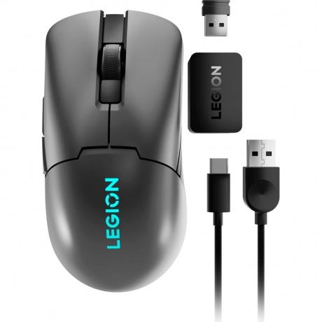 Мышь Lenovo Legion M600s Wireless Gaming темно-серый (GY51H47354) - фото 3