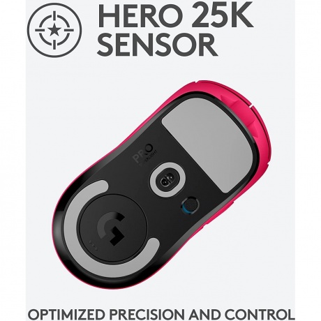 Мышь Logitech G Pro X Superlight розовый (910-005960) - фото 2