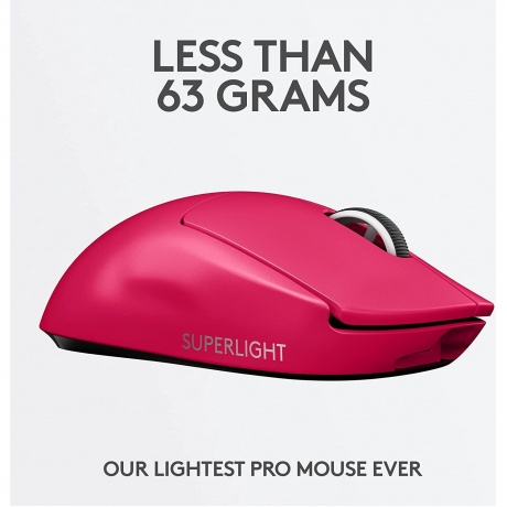 Мышь Logitech G Pro X Superlight розовый (910-005960) - фото 5