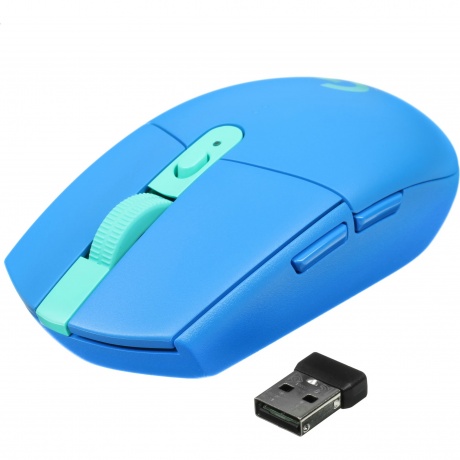 Мышь Logitech G304 Lightspeed синий (910-006018) - фото 1