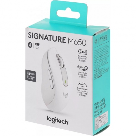 Мышь Logitech M650 белый (910-006261) - фото 9