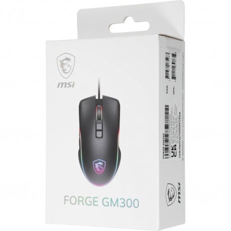 Мышь MSI Forge GM300 черный (S12-0402300-HH9) - фото 16
