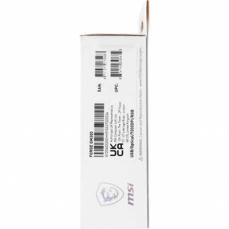 Мышь MSI Forge GM300 черный (S12-0402300-HH9) - фото 17