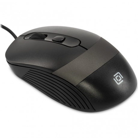 Мышь Оклик 310M черный/серый (1869096) - фото 5