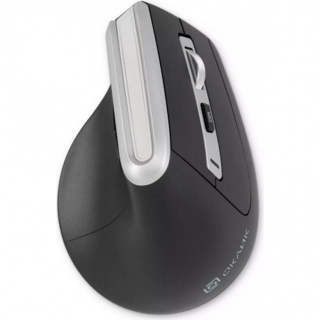 Мышь Оклик 991MW серый (1885263) - фото 1