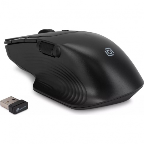 Мышь Оклик 501MW черный (1877553) - фото 5