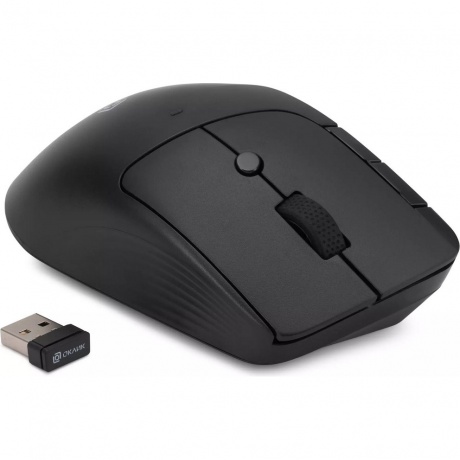 Мышь Оклик 501MW черный (1877553) - фото 7