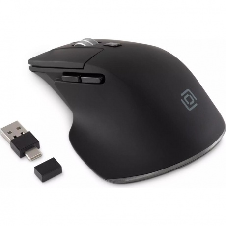 Мышь Оклик 503MW черный (1885274) - фото 3