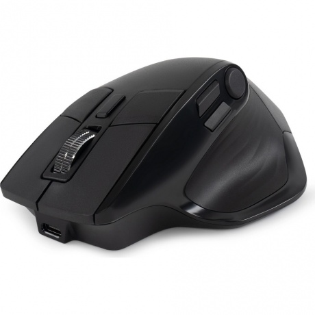 Мышь Оклик 502MW черный (1978678) - фото 3