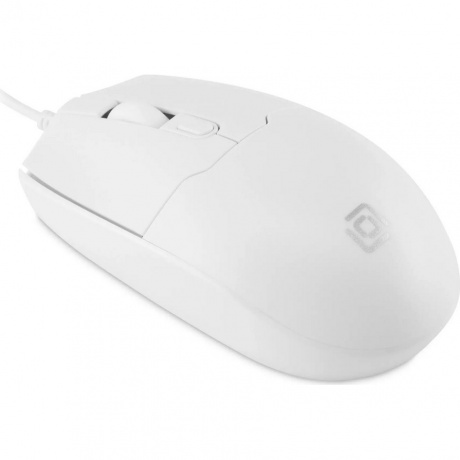 Мышь Оклик 147M белый (1868746) - фото 4