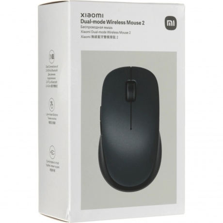 Мышь Xiaomi Dual-mode Wireless Mouse 2 черный (BHR8850GL) - фото 7