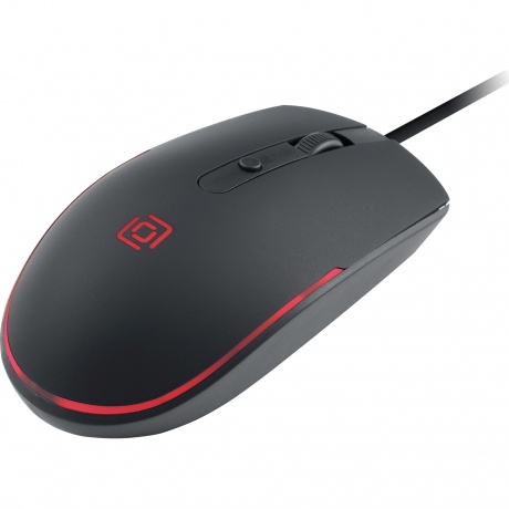 Мышь Оклик 100M черный (1909417) - фото 5