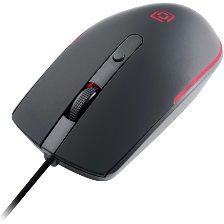 Мышь Оклик 100M черный (1909417) - фото 6