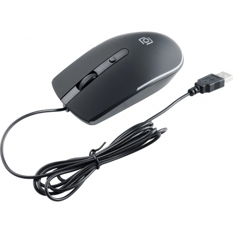 Мышь Оклик 100M черный (1909417) - фото 8