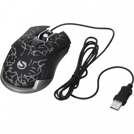 Мышь SunWind SW-M705G черный (1422391) - фото 7