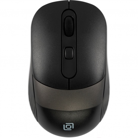 Мышь Оклик 310MW черный/серый (1869088) - фото 1