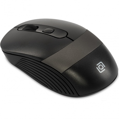 Мышь Оклик 310MW черный/серый (1869088) - фото 3