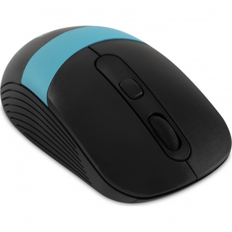 Мышь Оклик 310MW черный/синий (1869090) - фото 6