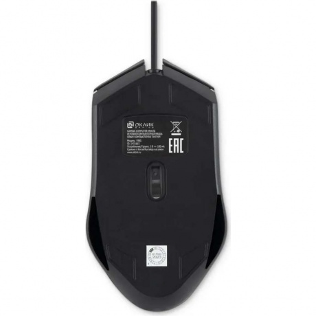 Мышь Оклик 398G черный (1431665) - фото 13