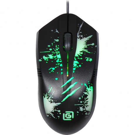 Мышь Оклик 398G черный (1431665) - фото 18