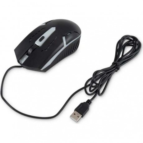 Мышь Оклик 398G черный (1431665) - фото 9