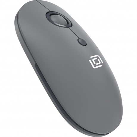 Мышь Оклик 408MW графитовый (2007533) - фото 5