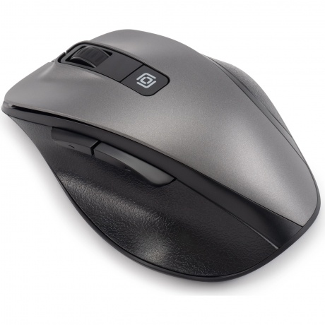 Мышь Оклик 504MW черный/серый (2004736) - фото 5