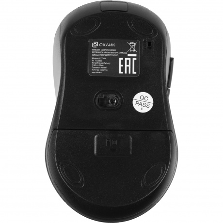 Мышь Оклик 677MW черный (1520859) - фото 13