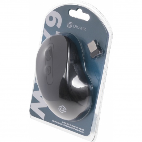 Мышь Оклик 677MW черный (1520859) - фото 16