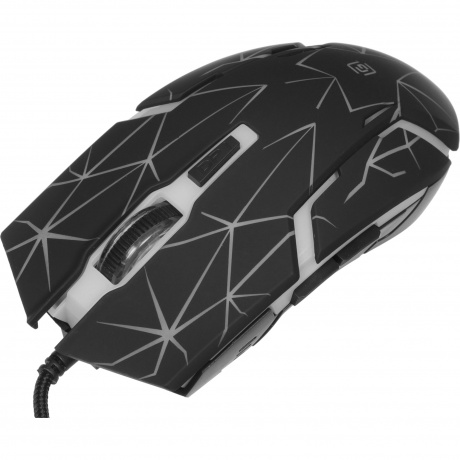 Мышь Оклик 701G черный (1884623) - фото 4