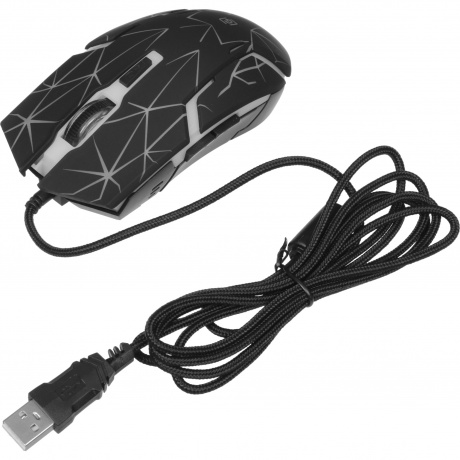 Мышь Оклик 701G черный (1884623) - фото 8