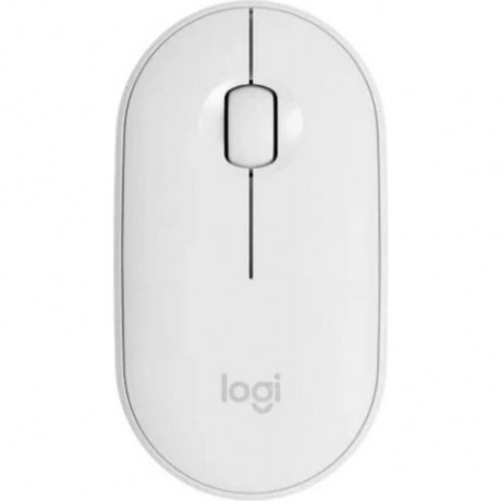 Мышь Logitech Pebble M350 белый (910-005541) - фото 1