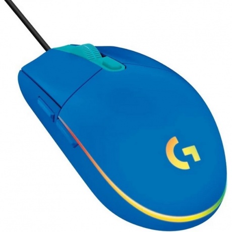 Мышь Logitech G102 Lightsync RGB Blue (910-005810) - фото 2