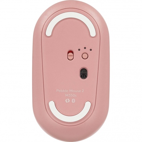 Мышь беспроводная Logitech Pebble 2 M350S Rose (910-007014) - фото 2
