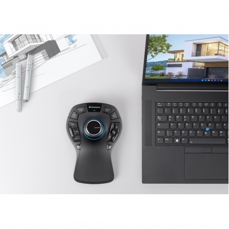 Мышь 3DConnexion 3DX-700119 SpaceMouse Pro - фото 8