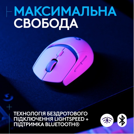 Мышь Logitech G309 White (910-007207) - фото 8