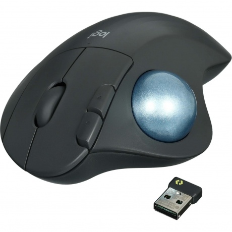 Трекбол беспроводной Logitech M575 ERGO Graphite (910-007035) - фото 6