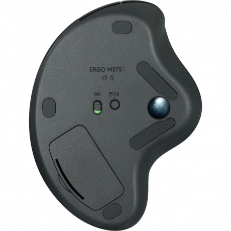 Трекбол беспроводной Logitech M575 ERGO Graphite (910-007035) - фото 8